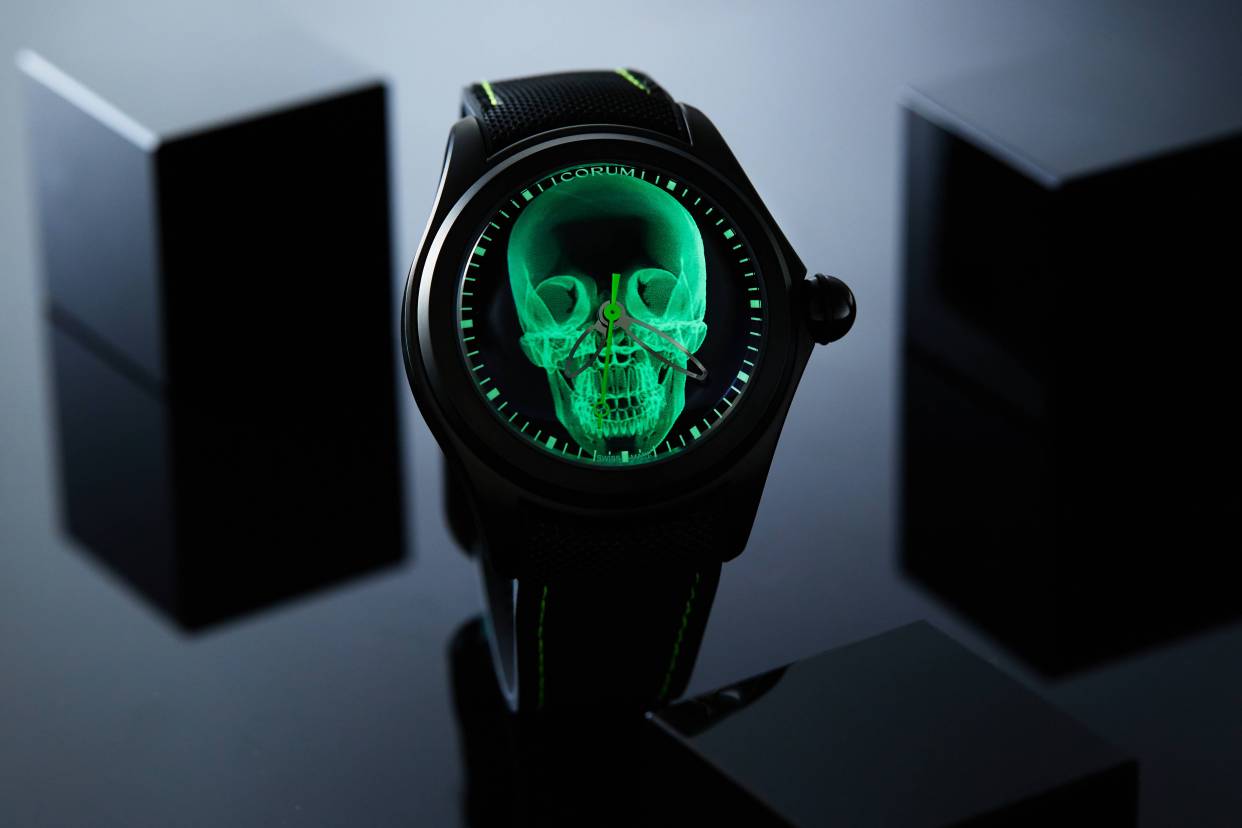 昆仑表泡泡系列新品发布 神秘魔力骷髅表出新奇