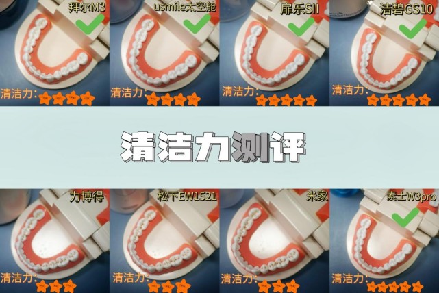 全网热门冲牙器/水牙线测评!松下洁碧小米扉乐哪个牌子好?