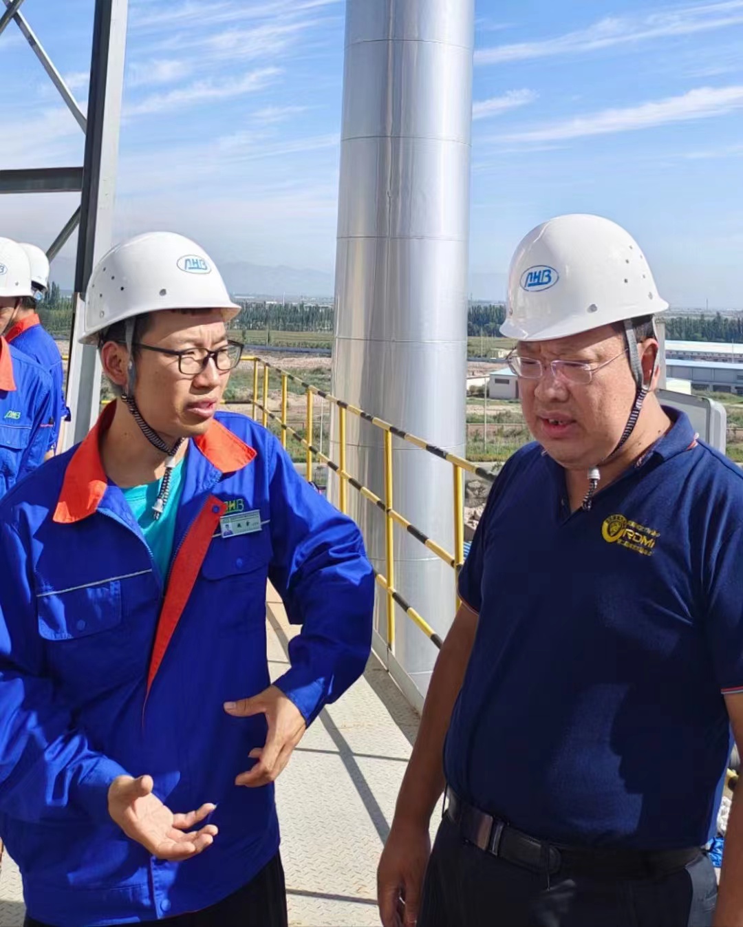 rdmi03孙永伟博士一行指导华恒生物开展项目实战3