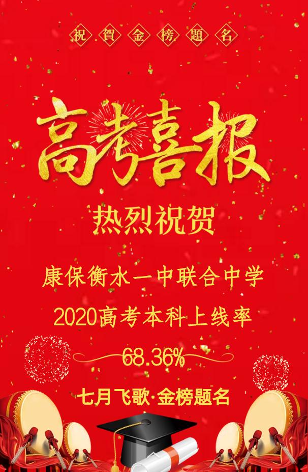 张家口一中喜报2021图片