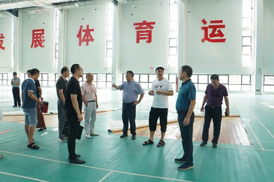 景德镇学院党委副书记,校长陈雨前检查新学期开学准备工作