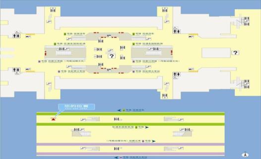 更方便!地铁10号线虹桥2号航站楼站导向升级