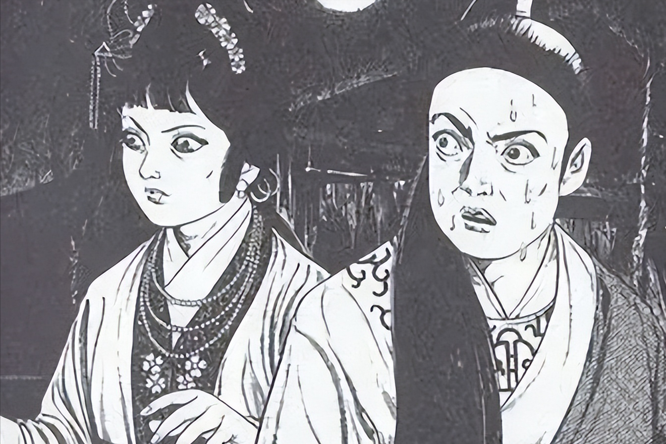 清朝名画"女鬼图",放大后才知她在干啥?很多人都不敢细看