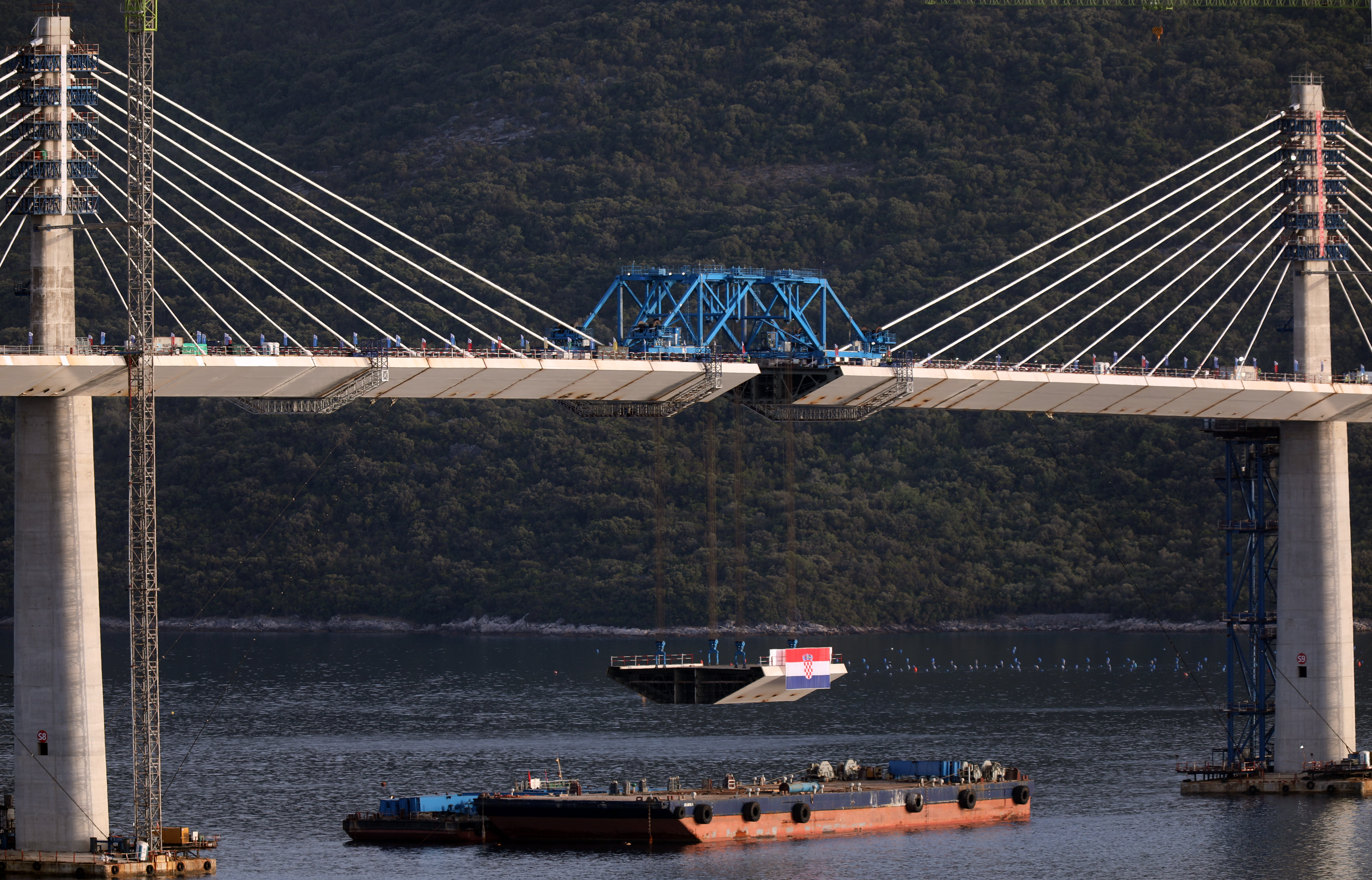 克罗地亚大桥最新图片