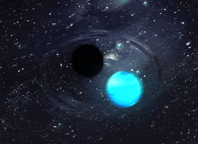 重大发现!天文学家第一次发现黑洞吃掉中子星,爱因斯坦又对了!