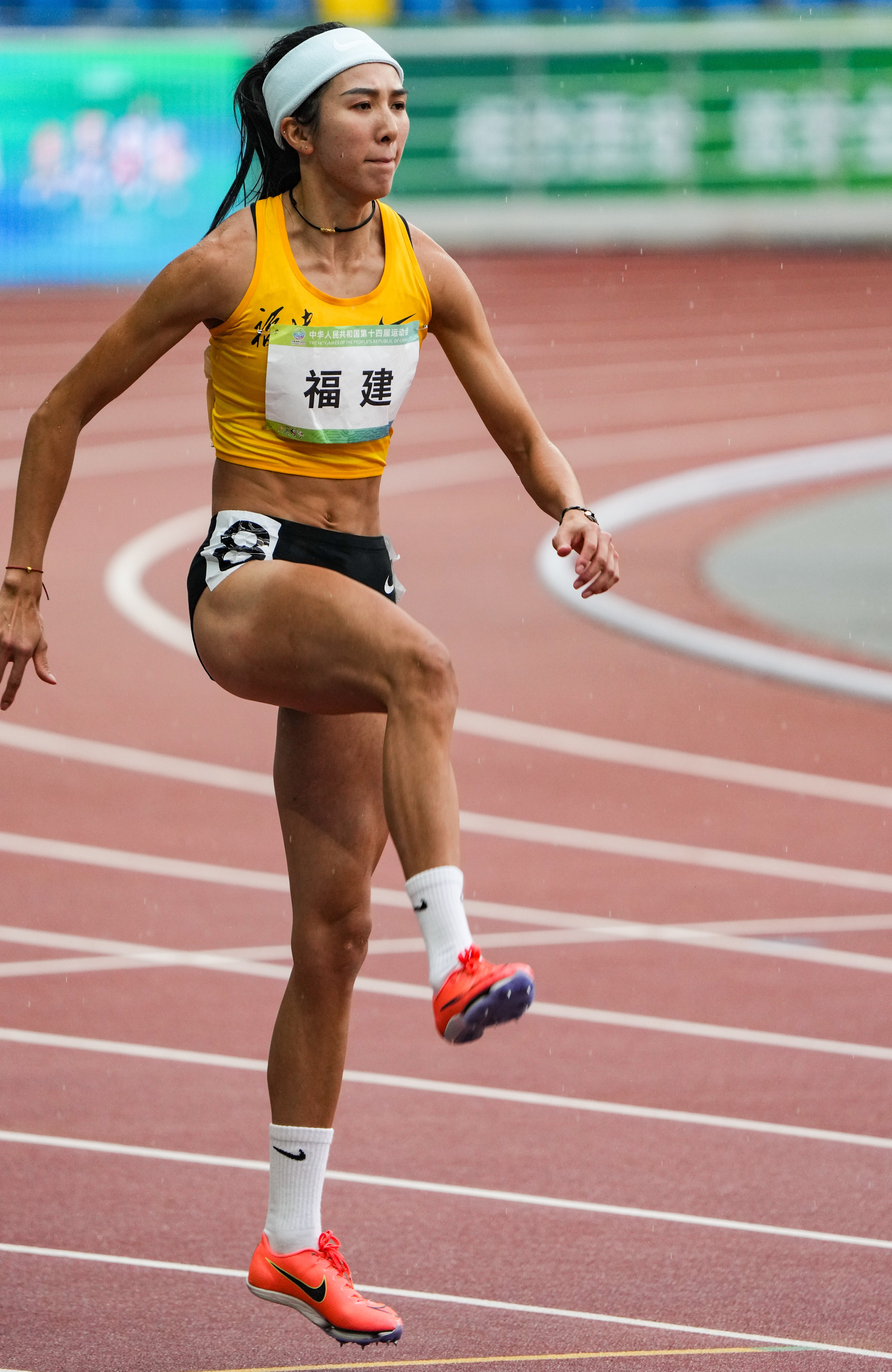 田径——女子4x100米接力预赛赛况
