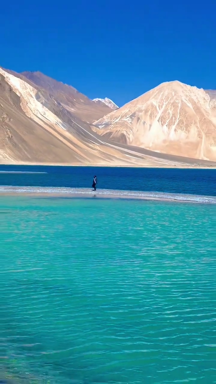 拉达克地区班公湖印度一侧,这里真的太美了,我爱你美丽的班公湖