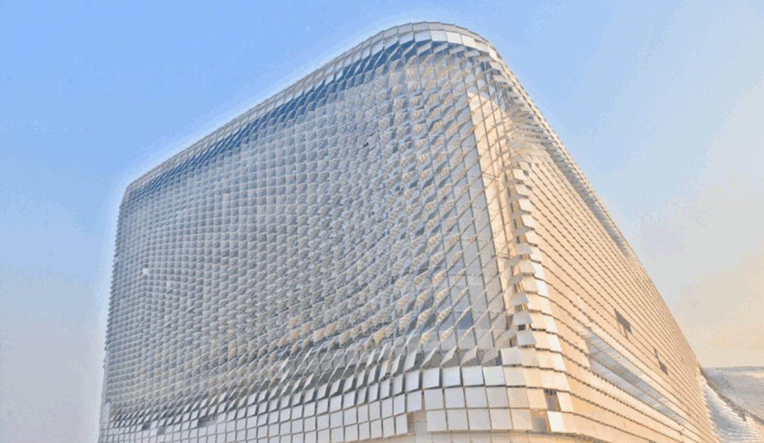 上海天文馆都选用的幕墙材料—阳极氧化铝板