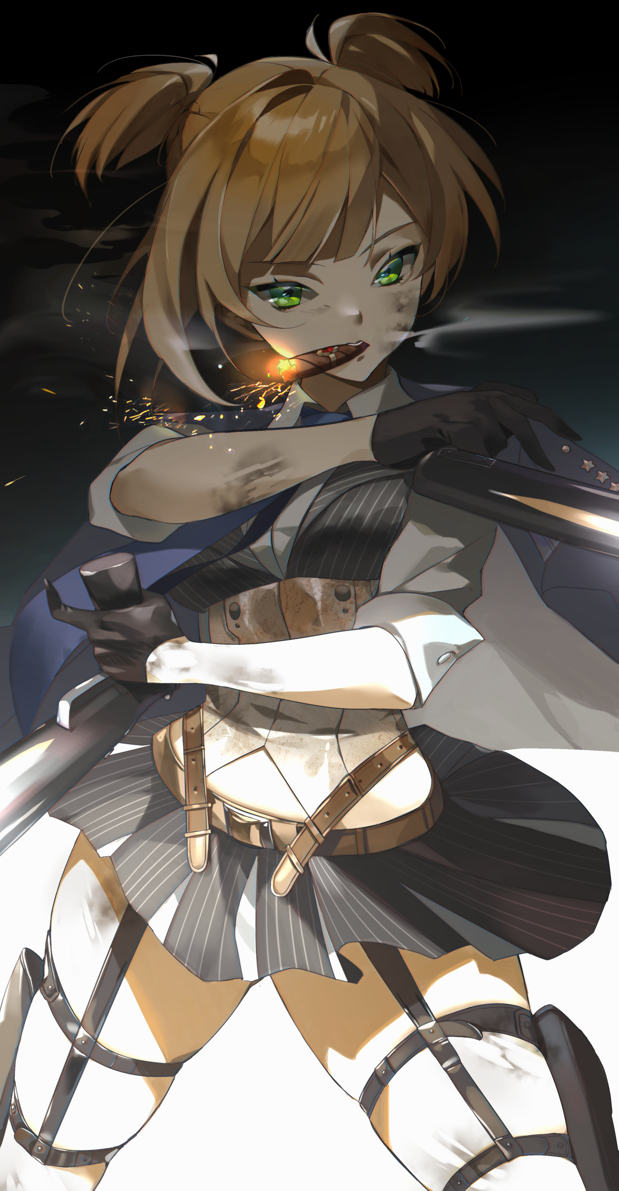 高冷二次元动漫美女壁纸,有手机壁纸,也有电脑横屏壁纸