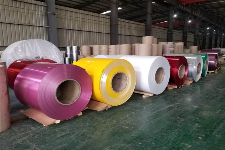 彩铝卷 24h彩涂铝卷 18h1060彩铝卷 3003彩涂铝皮 介绍