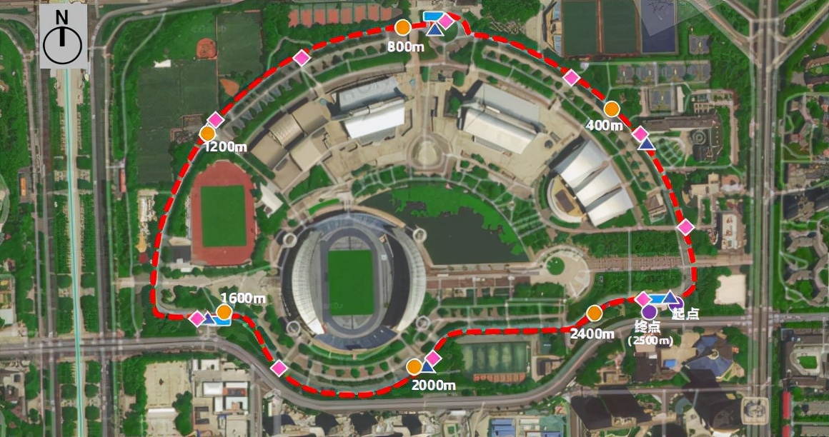 铁人倾力打造 国家奥体中心全民智能步道投入使用 全民健身嗨起来