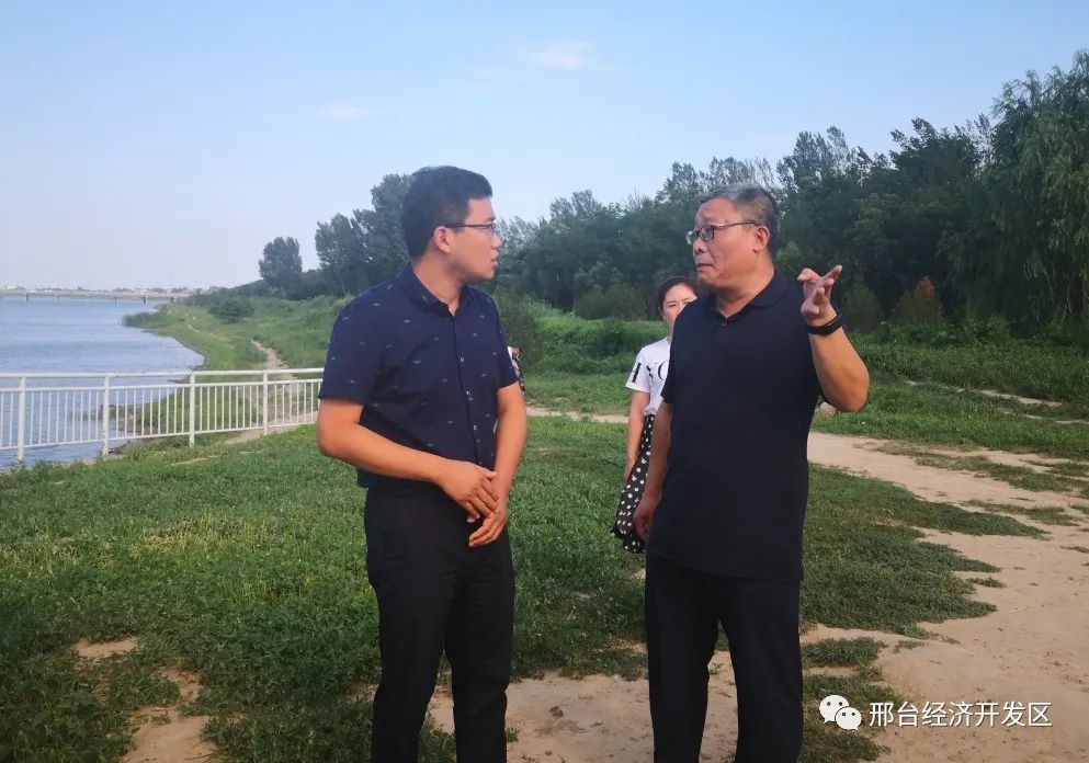 戎阳到市开发区督导防汛和人居环境整治等重点工作