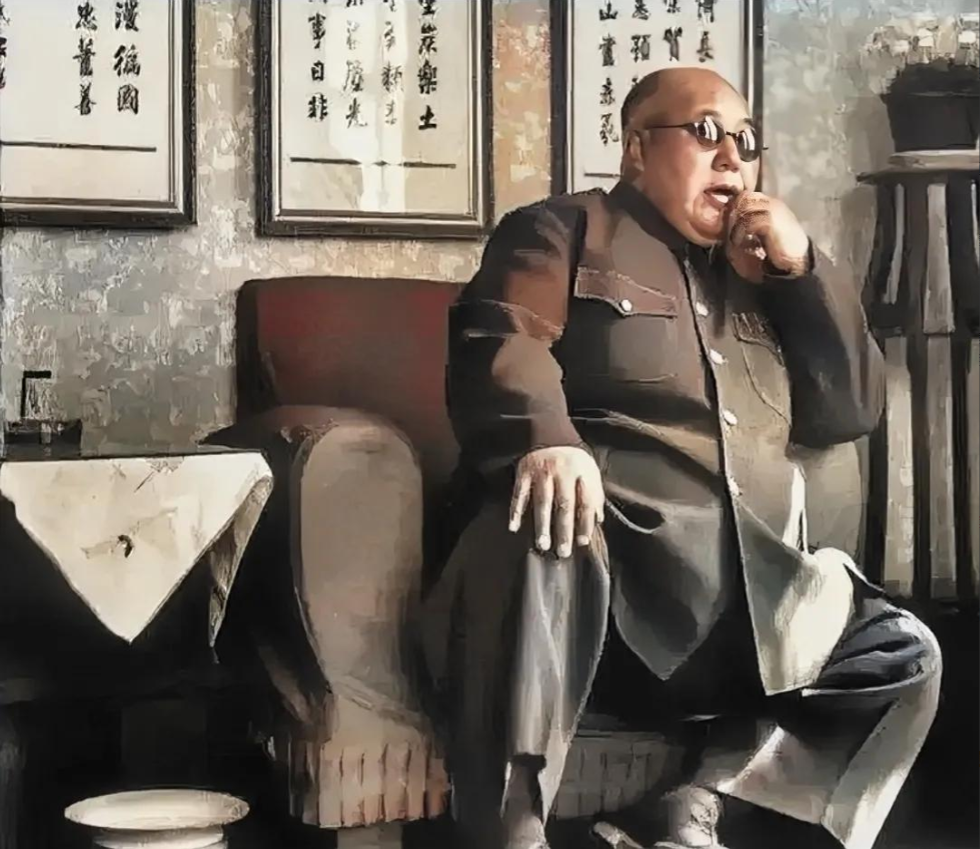 他号称"西北王",一生娶了九房太太