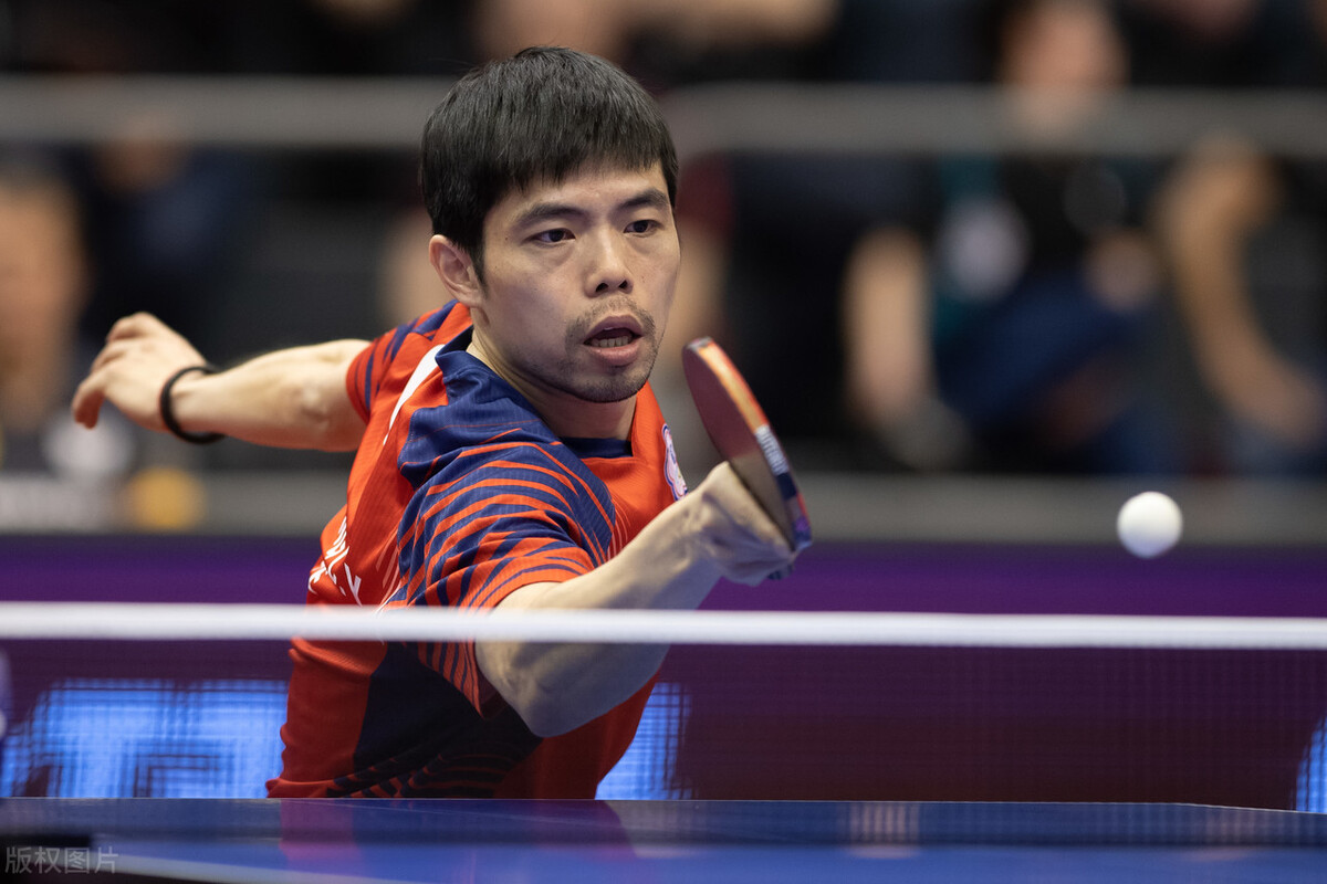 中华台北队"乒乓球教父"庄智渊,遗憾止步男单16强