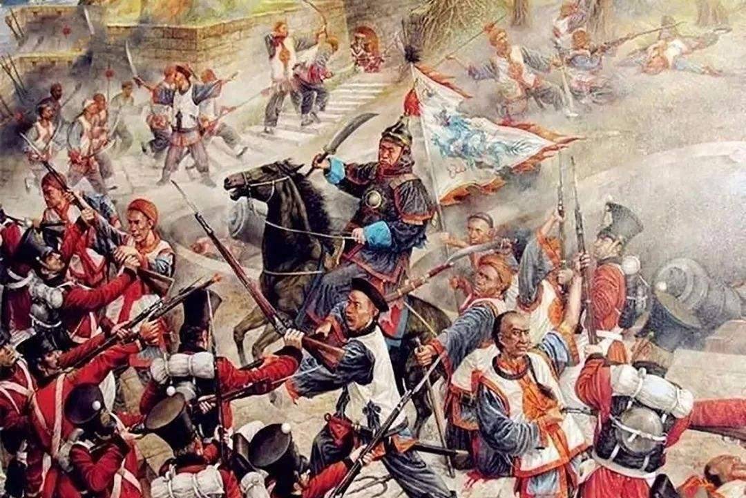 鸦片战争定海战役:英军用8分钟消灭清军水师,2000守军壮烈殉国