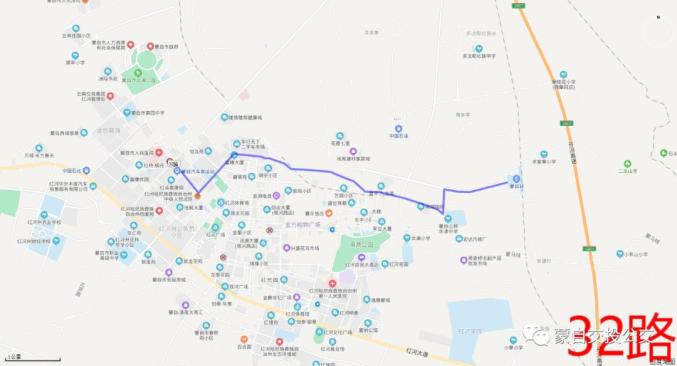 蒙自新增7條公交線路,快看看有沒有經過你家