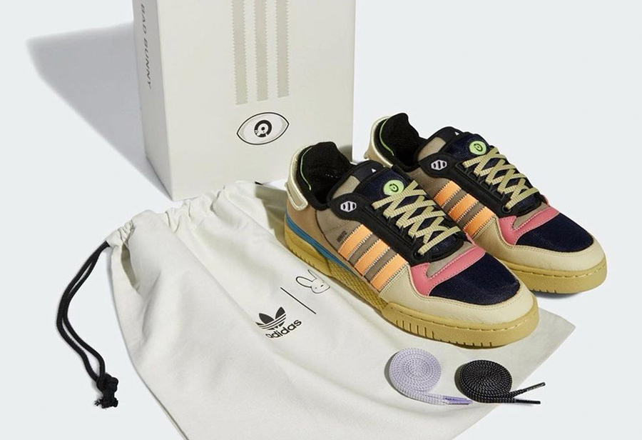 阿迪最帅联名之一badbunnyxadidas新鞋释出