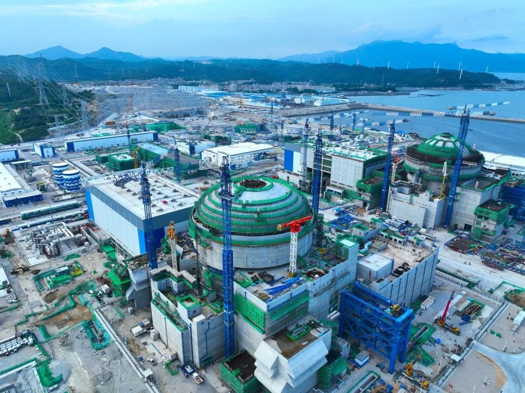 华龙一号漳州核电1号机组主体结构全线完工