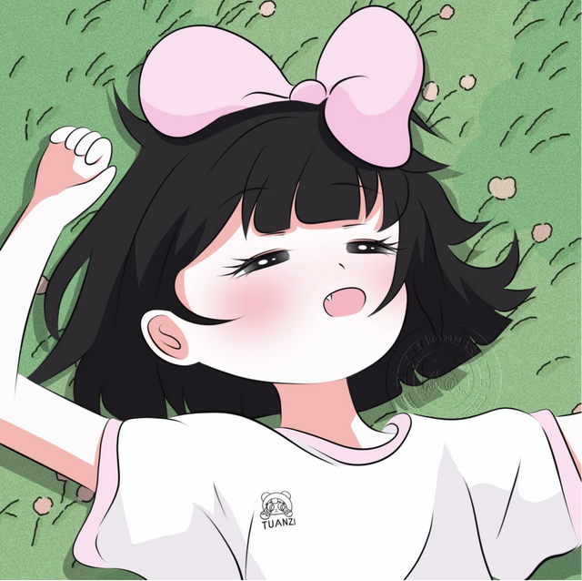 创意手绘小魔女琪琪头像,这也太可爱了吧