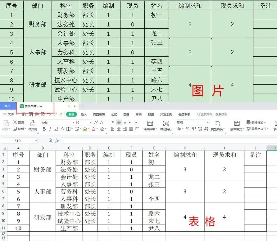 怎么把图片转化成表格图片