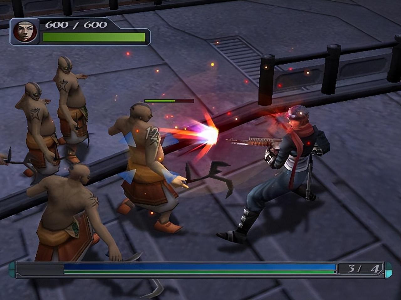 索尼ps2最经典的战棋游戏 前线任务4太好玩了