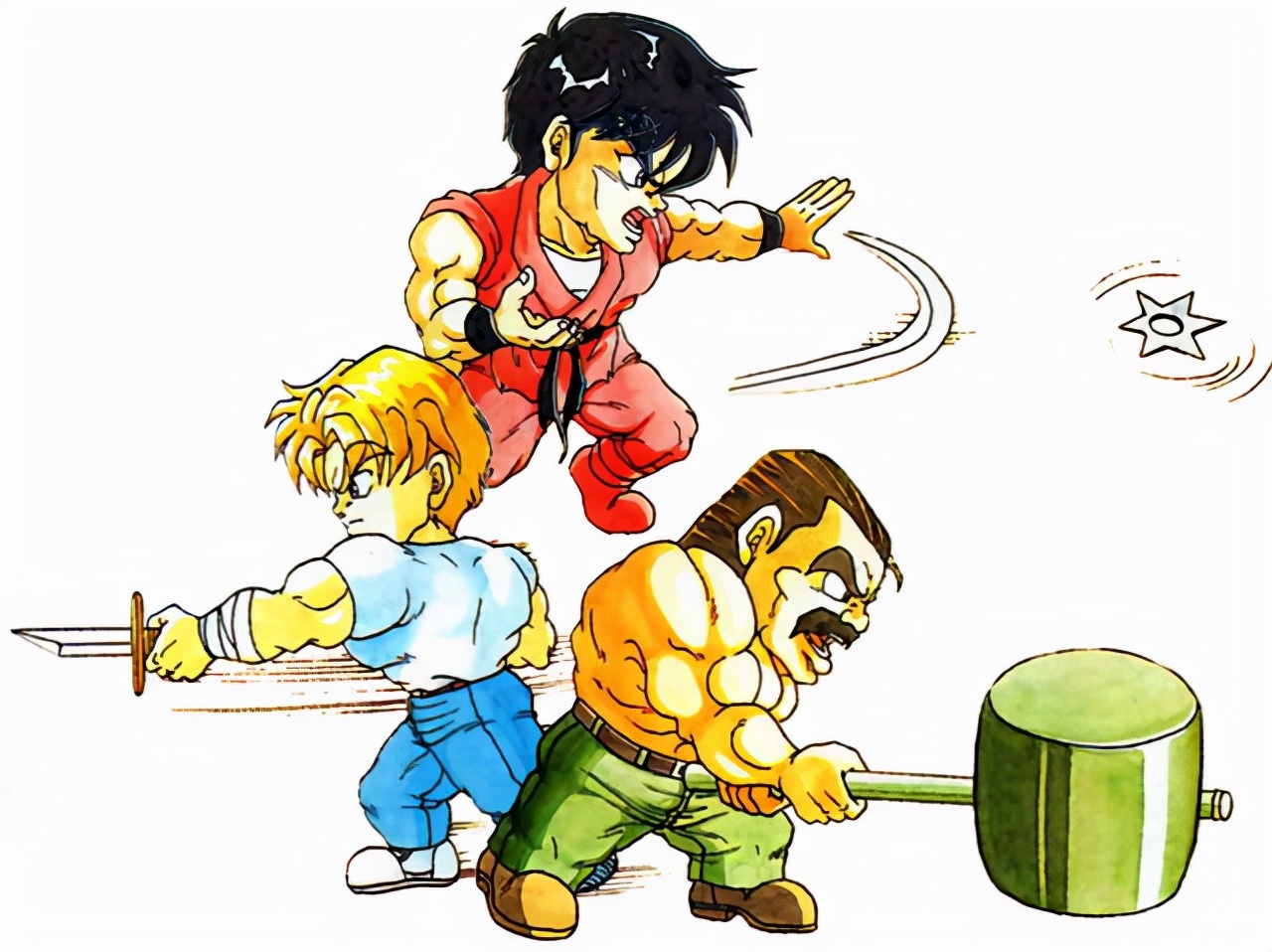 fc快打旋风,游戏中如何快速地涨经验?最后一关隐藏补品你发现没