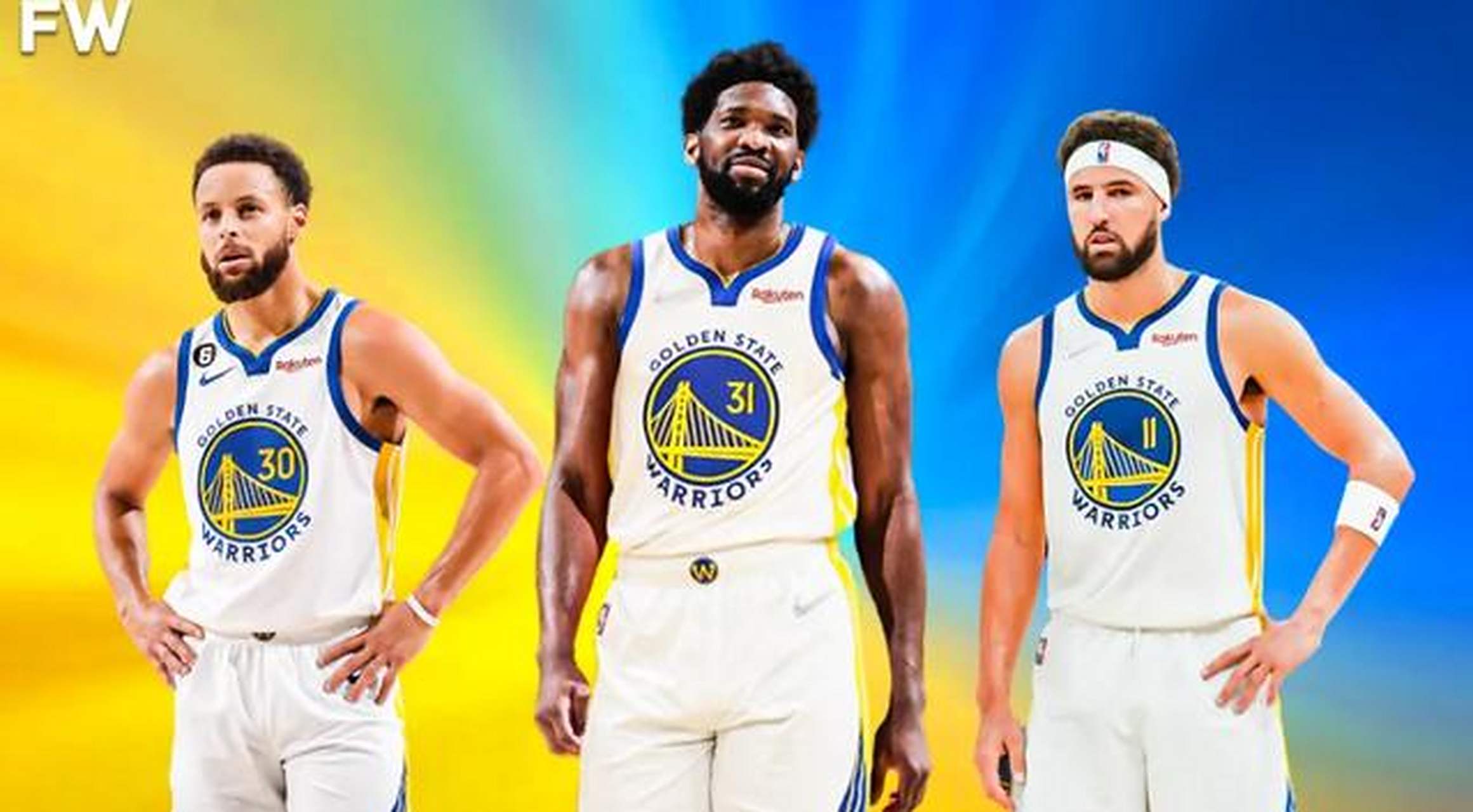 勇士队送出安德鲁-维金斯,乔纳森-库明加,凯文-鲁尼,小佩顿以及2027年