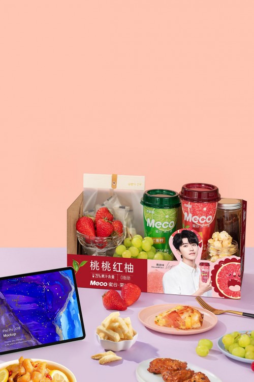 meco蜜谷官宣代言人蔡徐坤,零食伴侣开拓千万级年轻市场
