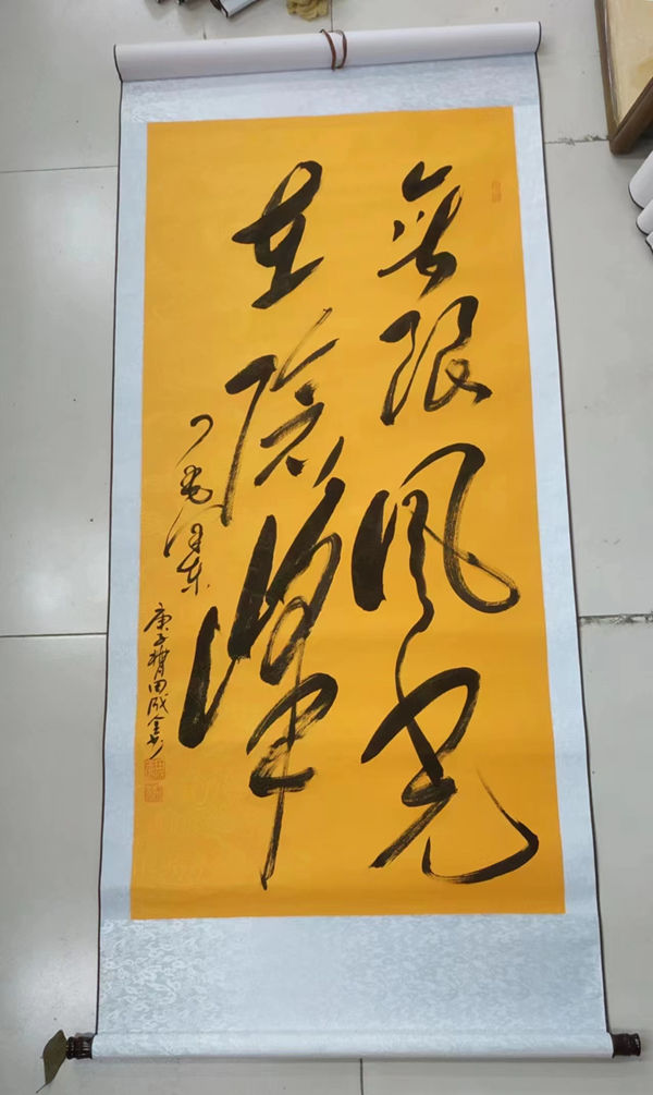 书法家田成金艺术人生