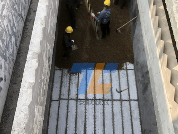 反硝化深床滤池s型滤砖安装工艺流程