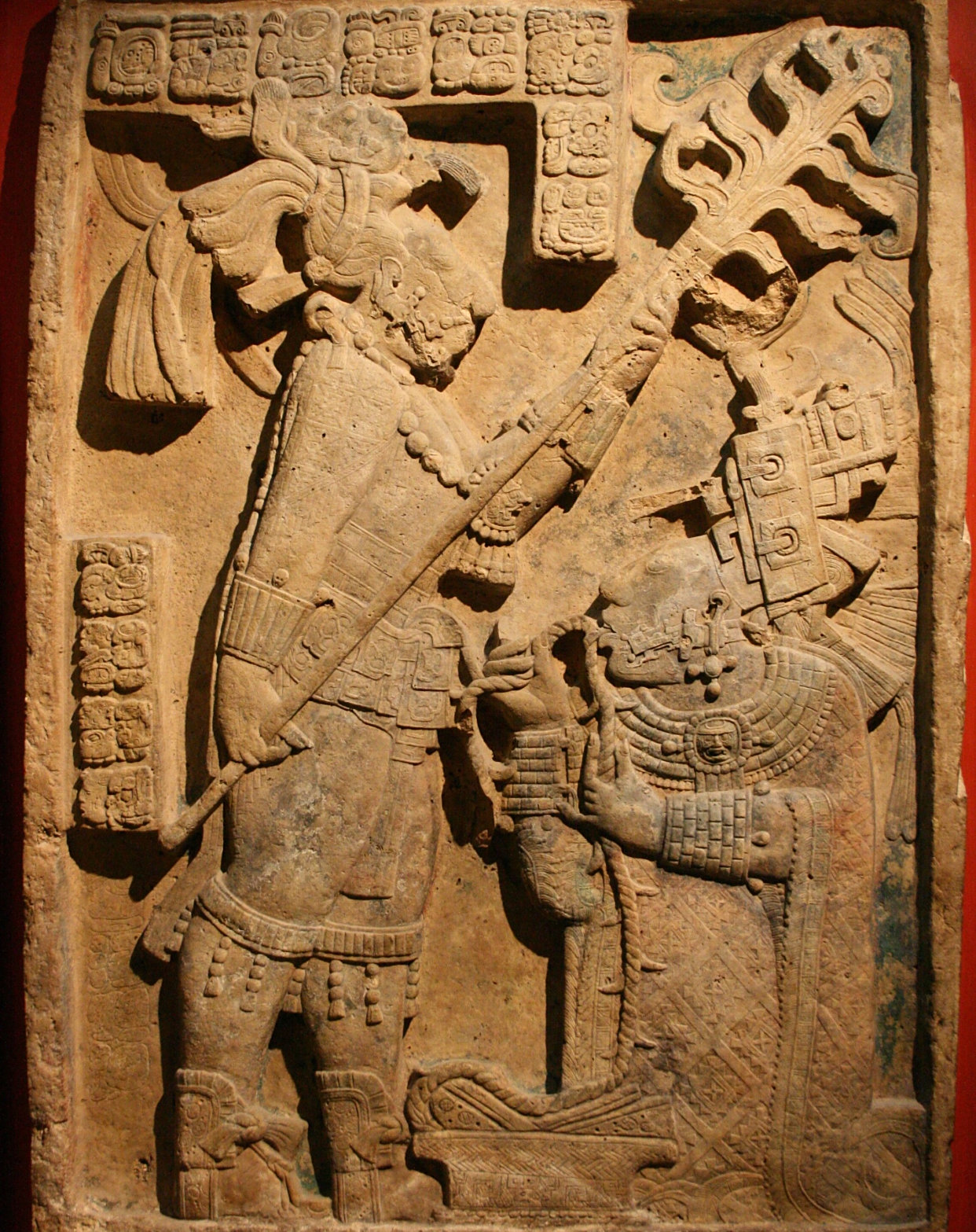 公元8世纪的两块玛雅浮雕,内容不忍直视,学者:玛雅文明太残忍