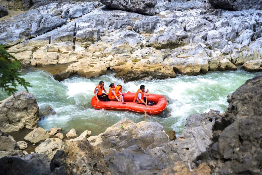 好消息!诺水洞天景区"十里峡谷漂流"正式开放