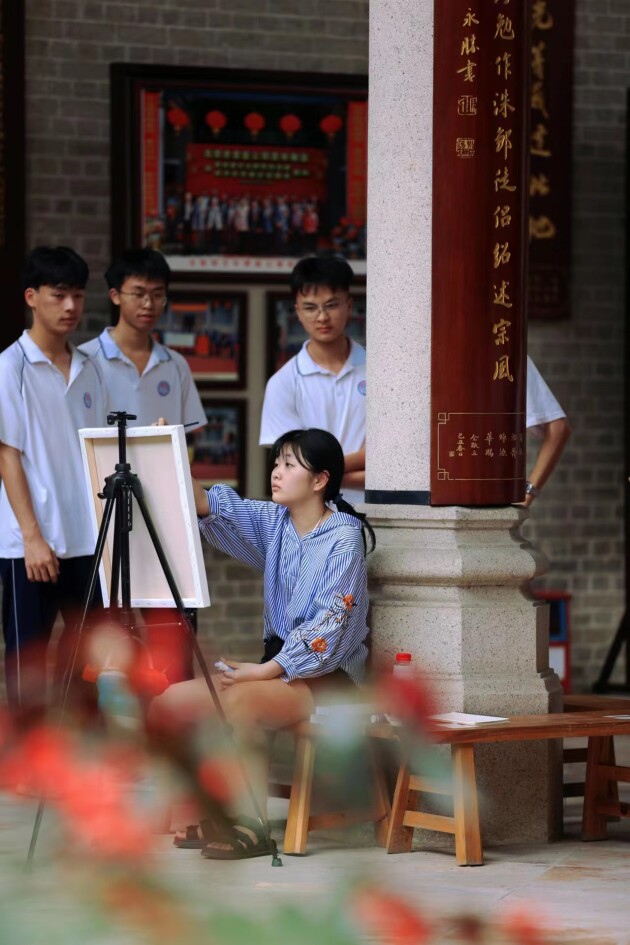 开平风采实验中学图片