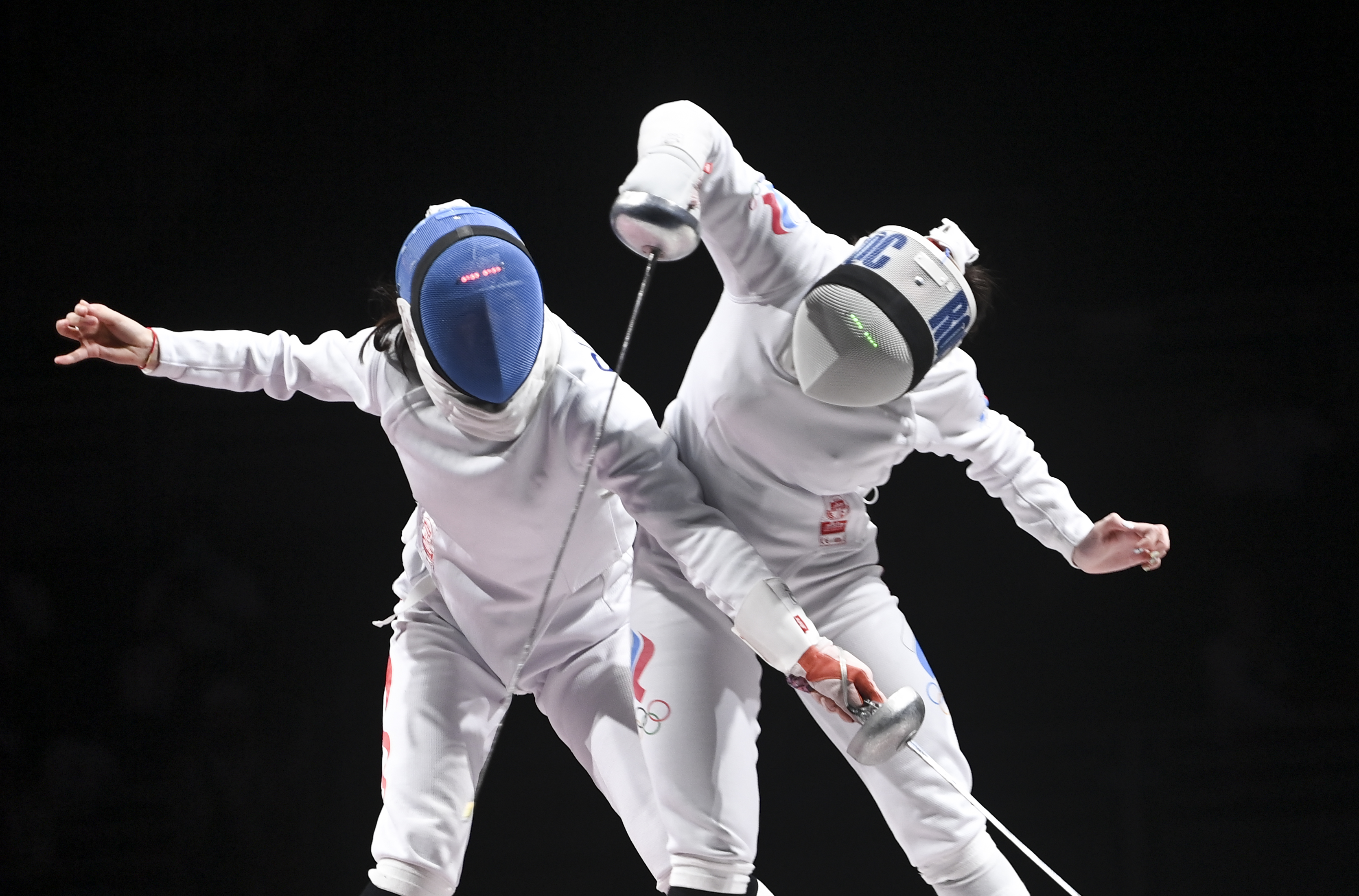 击剑——女子个人重剑:孙一文晋级决赛(2)