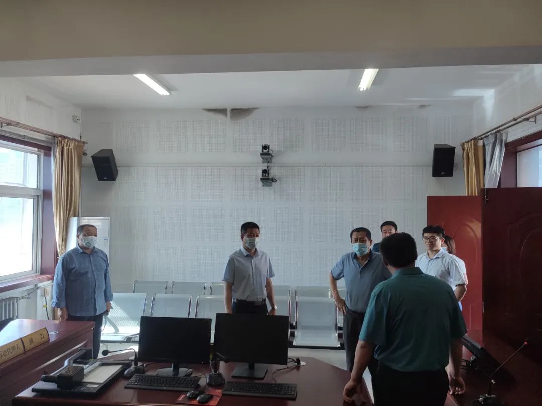 南宫法院院领导王东辉到基层法庭调研指导工作