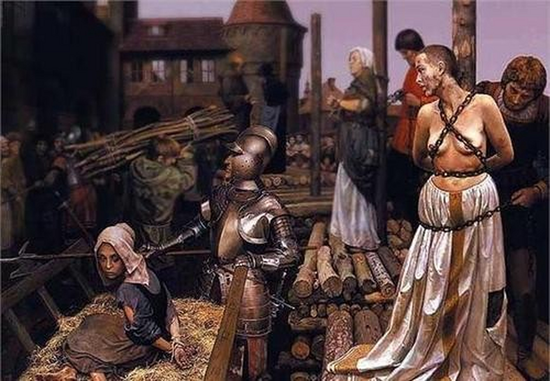 1638年,法国昂热,一个18岁漂亮女孩即将被送上了绞刑架.