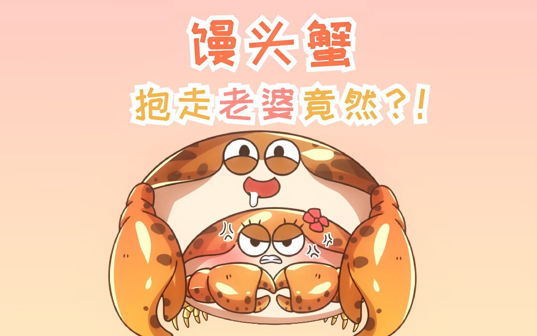 你以为馒头蟹是爱老婆的螃蟹?错了,它们的爱情只是一场闹剧!