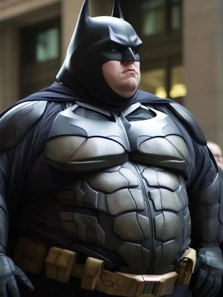 ai把超级英雄都搞成了肥胖症患者