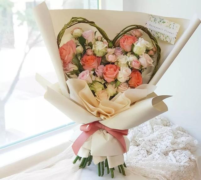 表白神器|心形花束图片集锦(含教程)