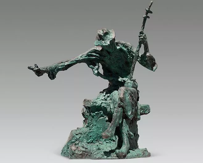 阿炳坐像 2004年