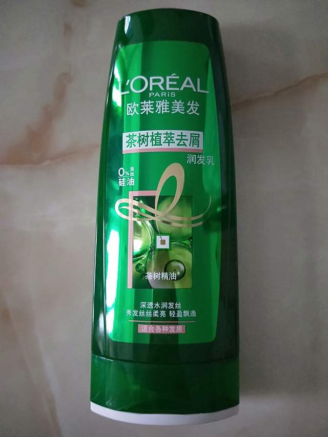 巴黎欧莱雅   茶树植萃去屑净油洗发露