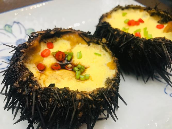 海胆蒸蛋