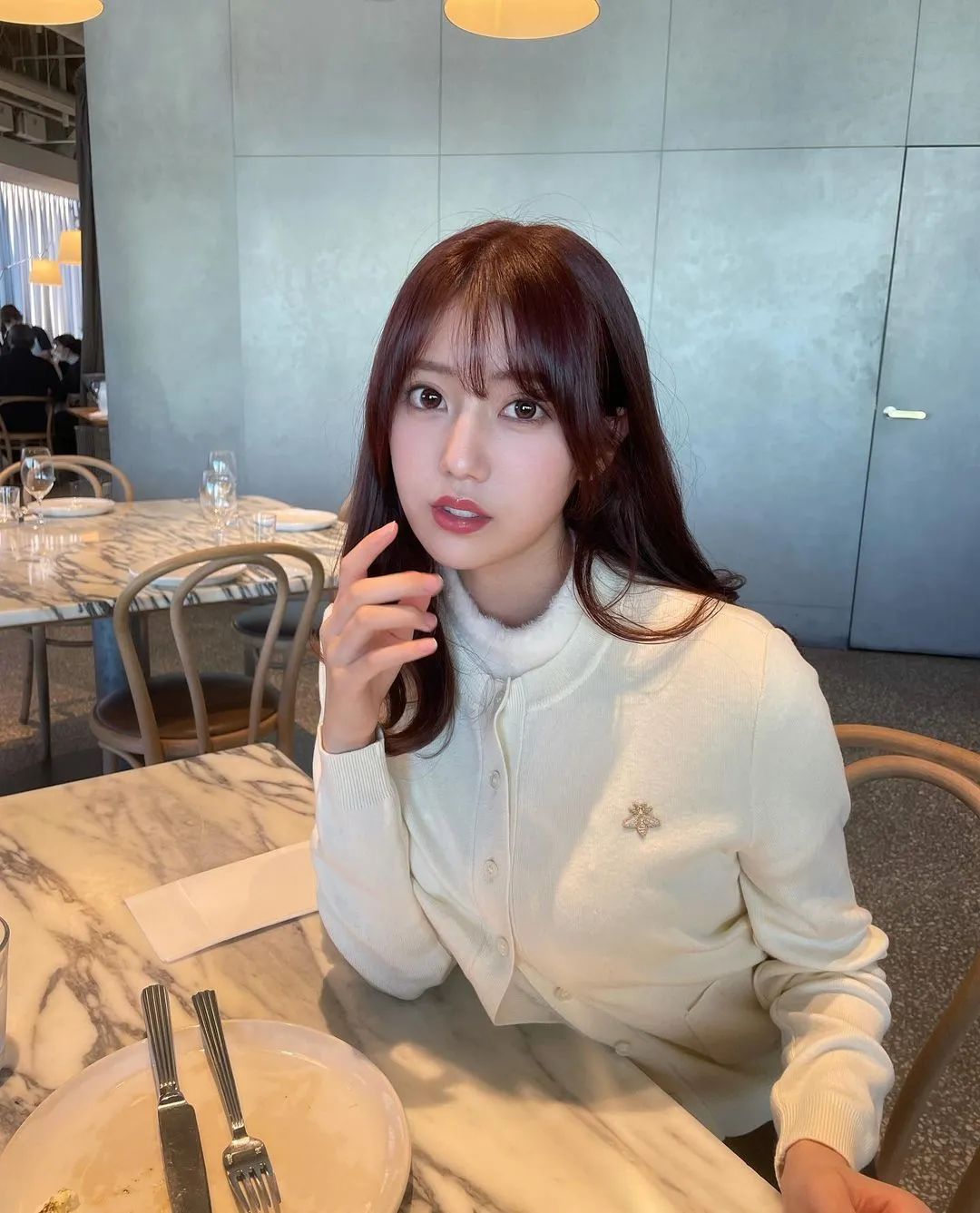 日本网红夏木,完美曲线,高挑身姿,甜美笑容,人间理想伴侣