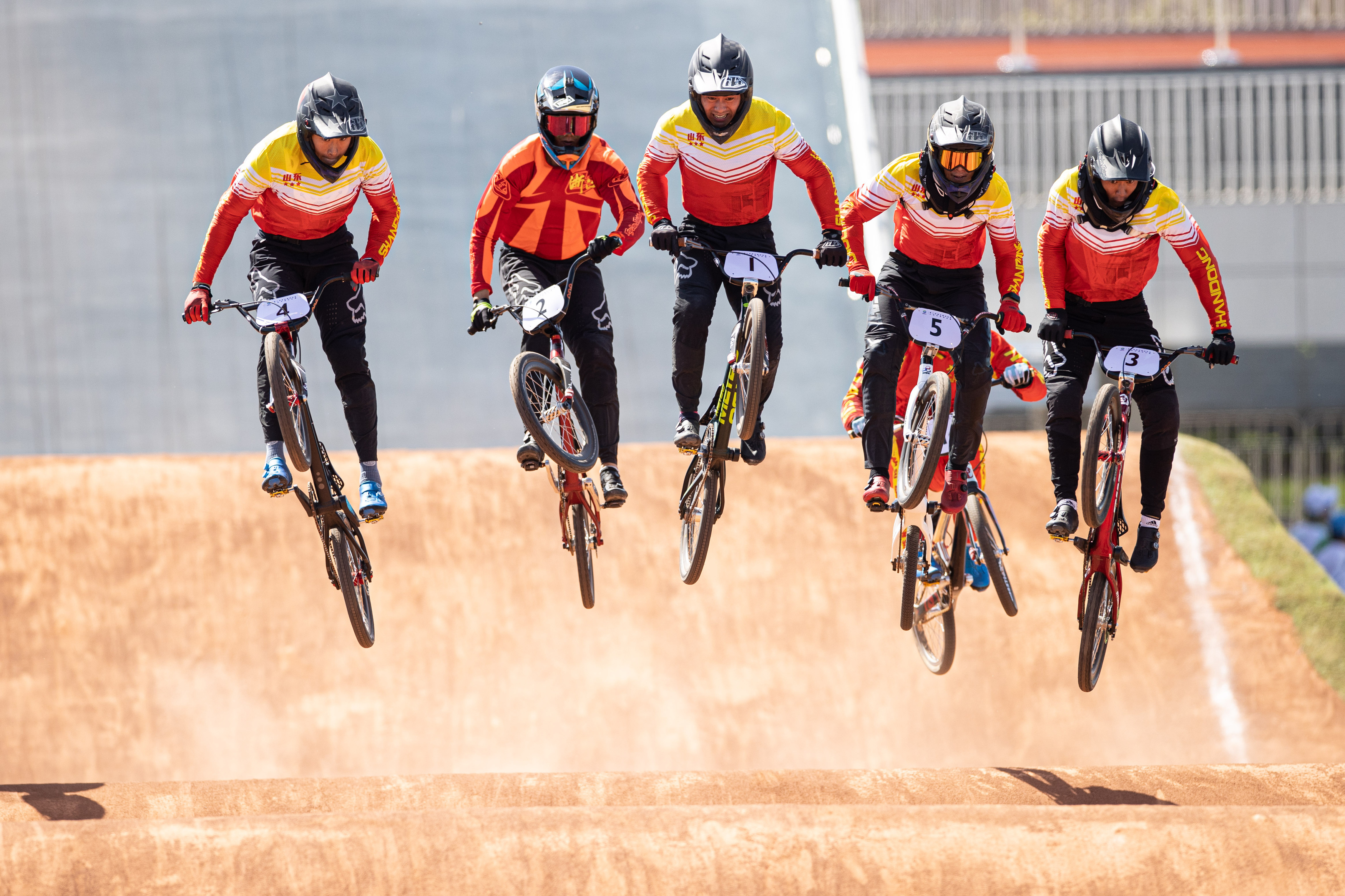 自行车——男子小轮车竞速赛赛况