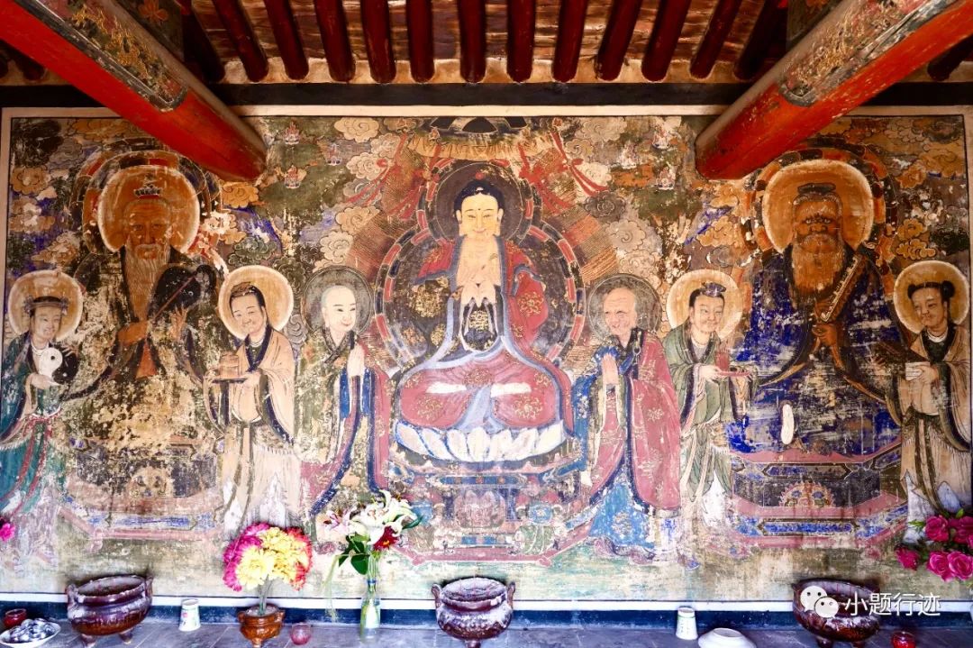 儒道释三教合一,壁画精美绝伦,500铁罗汉炼成炉渣!千年重泰寺