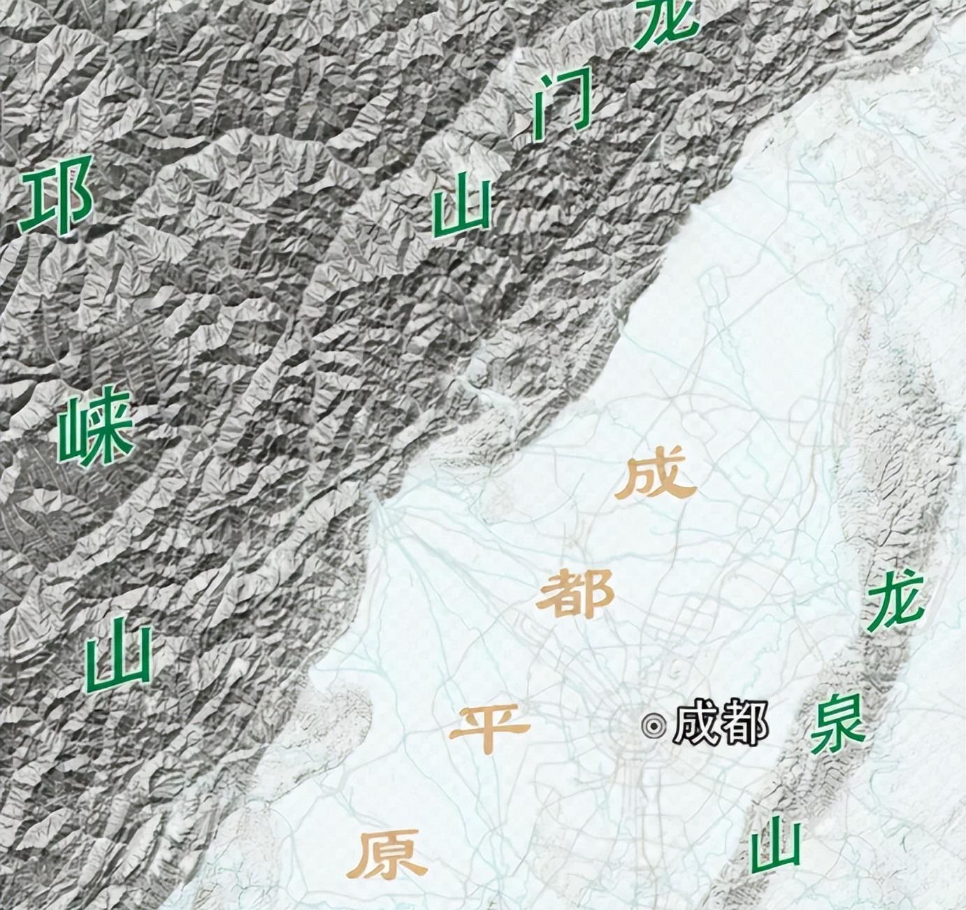 四川地震带清晰分布图图片