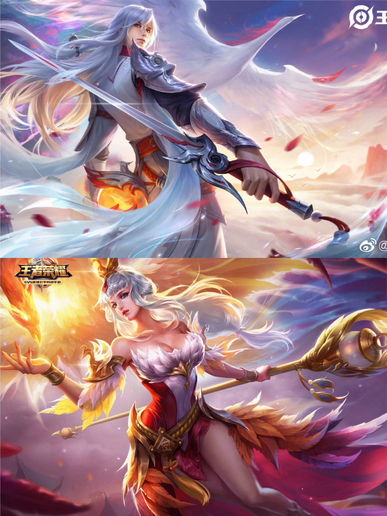 优化还是负优化?王昭君凤凰于飞新海报惹玩家不满,官博手动控评