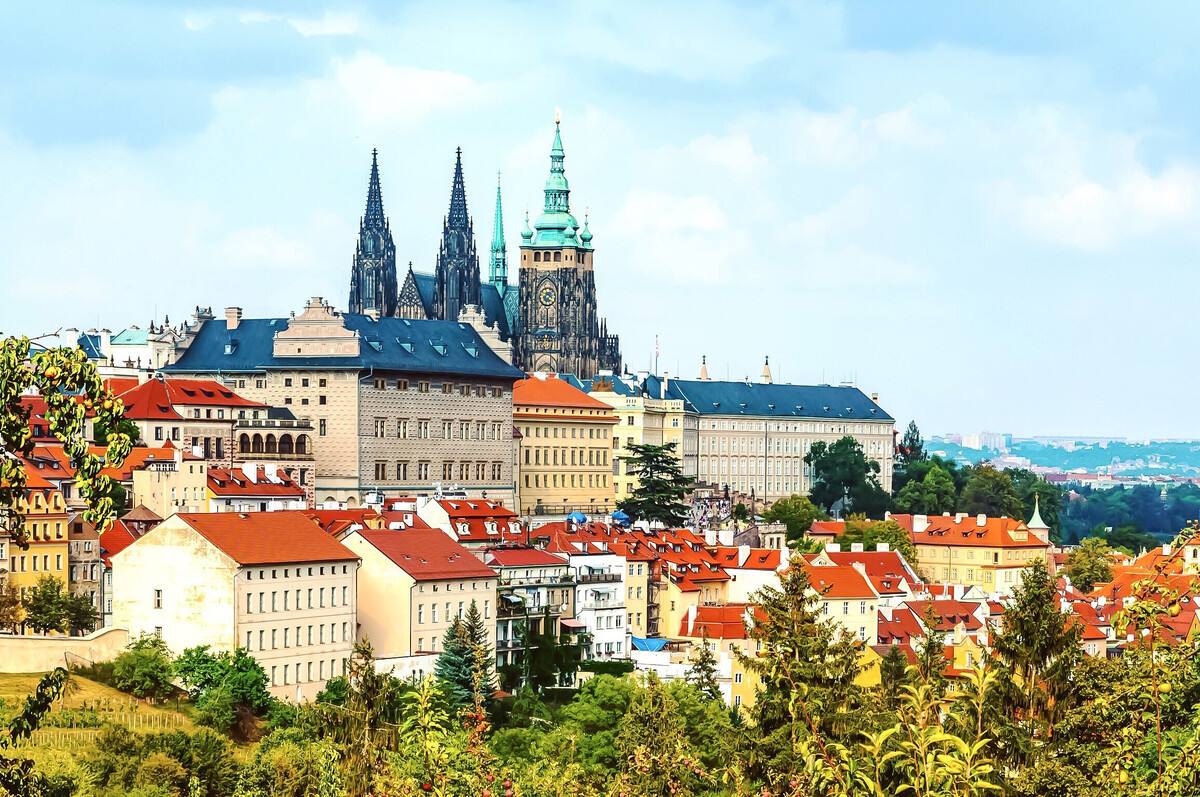 捷克布拉格古建筑留下的传说