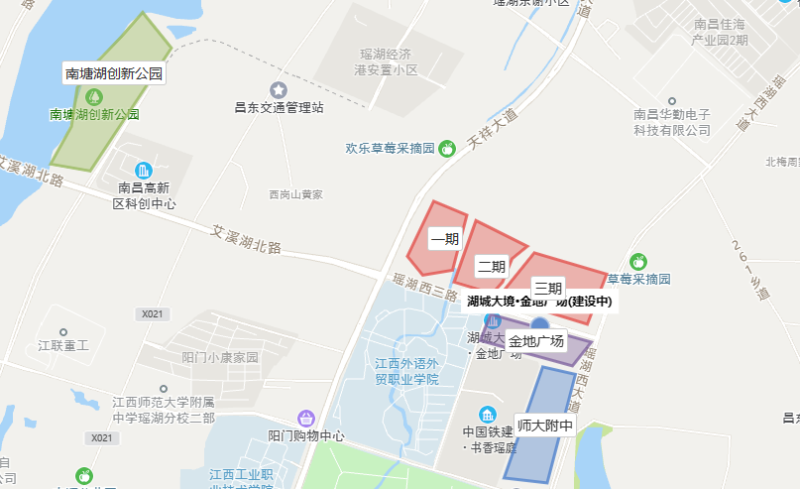 湖城大境金地广场学区图片