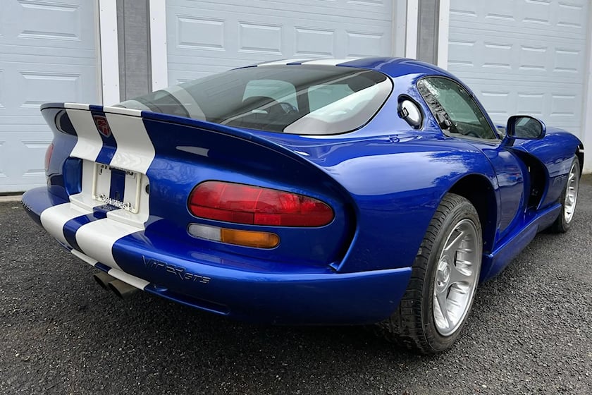 道奇蝰蛇gts时钟819英里是收藏家的梦想